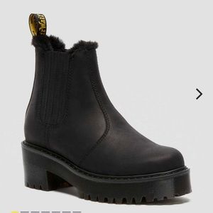Dr. Martens Chunky fur lined boots